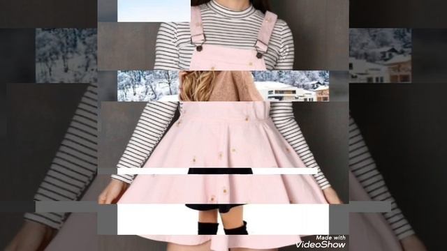 Multicolour Girly Vintage Pleated Mini Skirts//Winter Outfits Ideas For girls смотреть онлайн