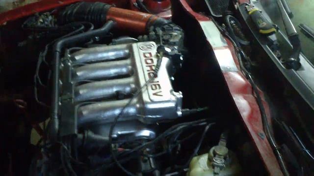 VW Corrado 2.0 16V (first Start After Engine Swap)