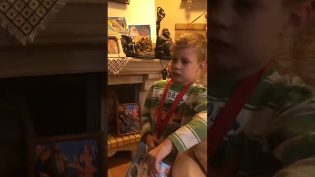 Моя первая медаль по шахматам  октября 2019 г.