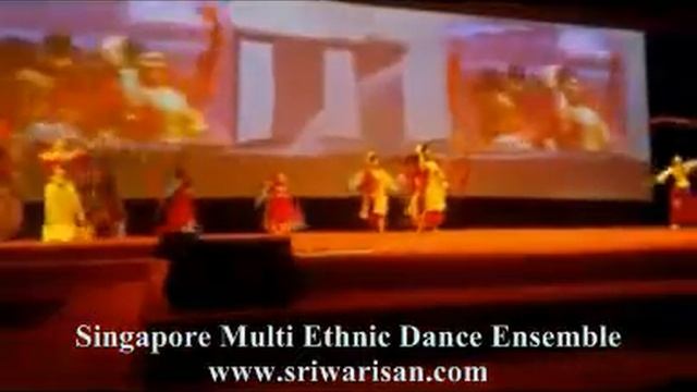 Singapore Multi Ethnic Dance Ensemble at Marina Bay Sands Grand Ballroom 14 Feb 2011 смотреть онлайн