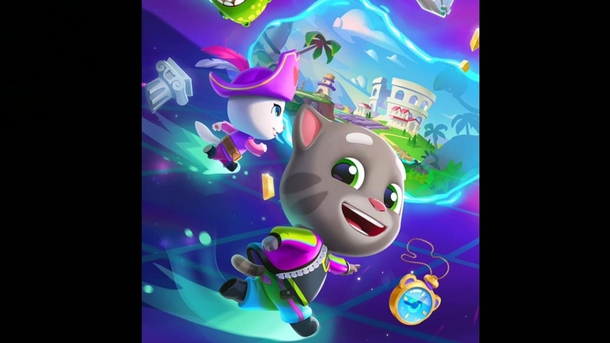 Говорящий Том: гонка на время