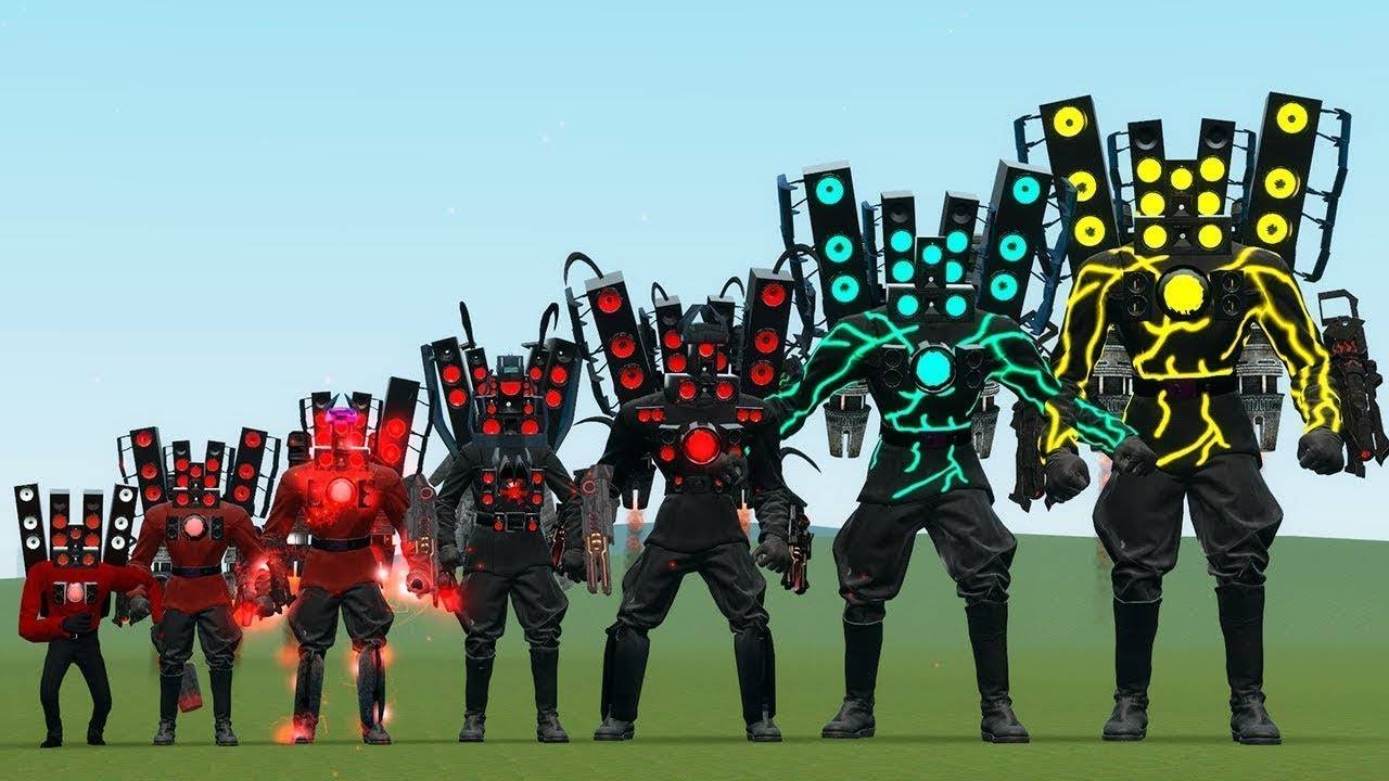 НОВЫЕ ОГРОМНЫЕ ТИТАНЫ КАМЕРАМЕНЫ ПРОТИВ МОЩНЫХ СКИБИДИ ТУАЛЕТОВ смотреть онлайн