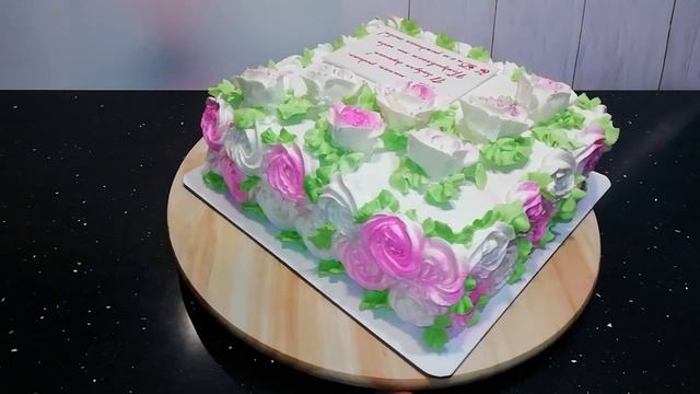 Тортик для мамы с цветами от katyacakes смотреть онлайн