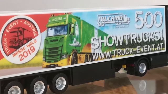 TRUCK EVENT Austria 2019 Scania CS20H 938112 Herpa
