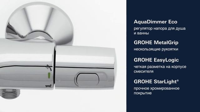 Термостат для ванны GROHE Precision Trend смотреть онлайн