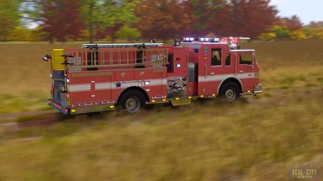 Мультфильмы для детей. Как Пожарные машины и Пожарный Вертолет тушат пожары? Герои нашего города смотреть онлайн