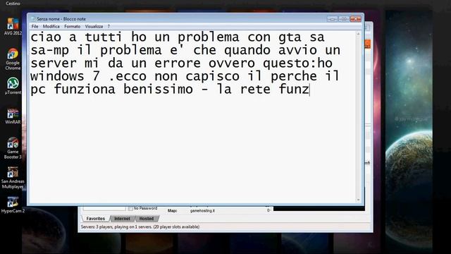 problema con gta sa sa-mp windows 7 mi da un errore смотреть онлайн