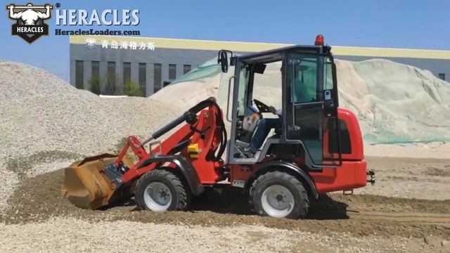 Heracles H220E | Electric Mini Wheel Loader From China