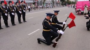 Выступление курсантов академии ФСО  Орёл 05.08.2023
