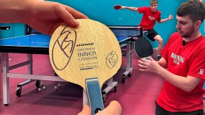 DONIC SKACHKOV INNER CARBON! Обзор на основание для настольного тенниса!