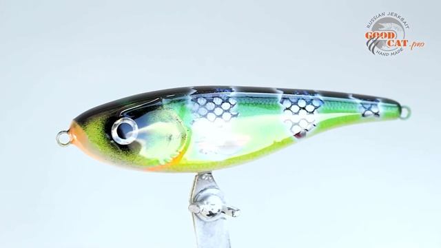 Кислотный джерк Yamayka 2 new color jerkbait IFish & Goodcat Lab смотреть онлайн