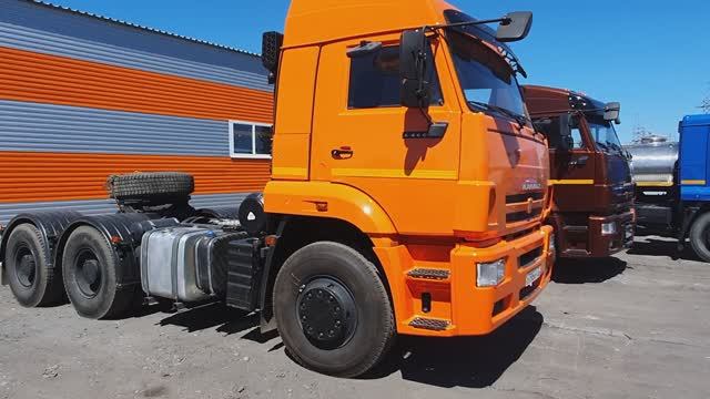 КАМАЗ ДЛЯ МОСКВЫ. ТЯГАЧ 6460 С ПРОБЕГОМ