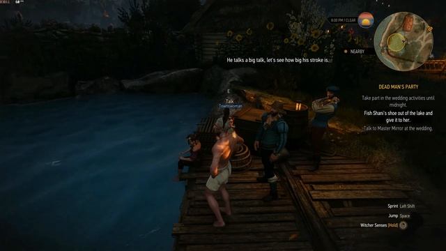 The Witcher 3 Wild Hunt walktrough 4K60 part 219 No comment:Hearts of Stone part 7 Geralt on crack смотреть онлайн