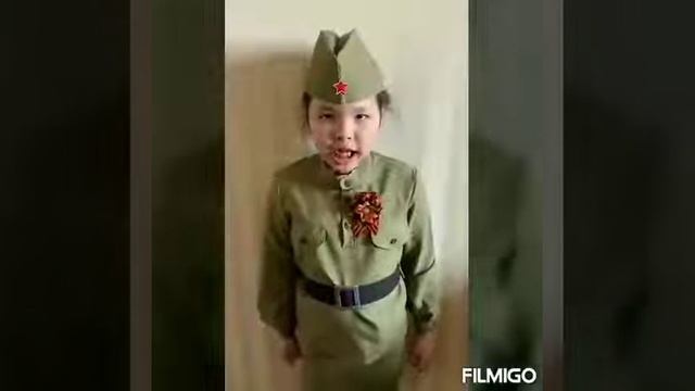 С днём Великой Победы ! Группа "Кустук" Детский сад 91 присмотра и оздоровления г.Якутска смотреть онлайн