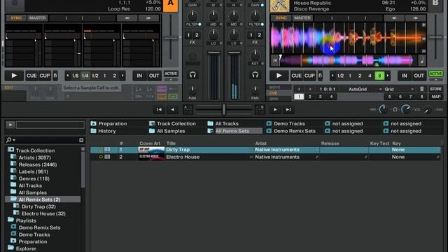 Урок 13 Remix Decks in Traktor Pro 2.6.3 часть 2 смотреть онлайн
