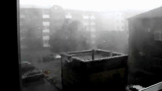 Ливень в Астане (31.07.12) смотреть онлайн