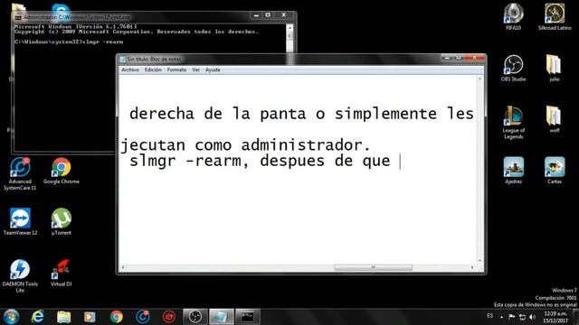Activacion de Windows 7 - Primer tutorial смотреть онлайн