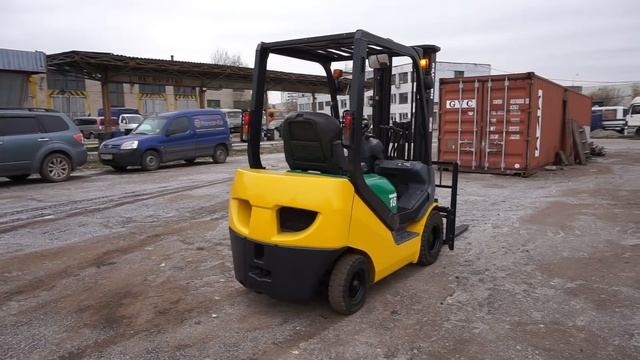 Погрузчик вилочный дизельный Komatsu FD18T-20 смотреть онлайн