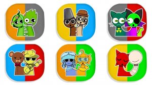 Кубики Спрунки! Угадай, какой персонаж спрятан