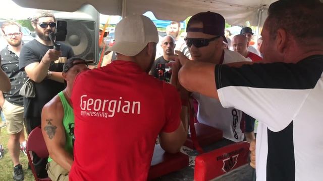 Armwrestling Multiple Time World Champion- Kevin Palko vs Imeda Chincharauli смотреть онлайн