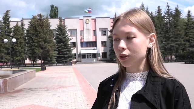 Выпускница Алина Хасанова