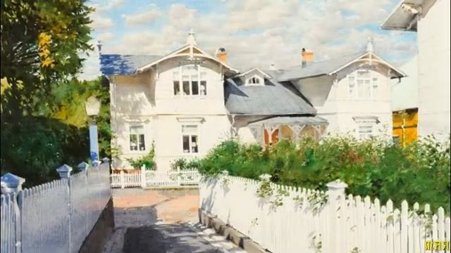 Станислав Золадз.  Акварель. Stanislav Zoladz.