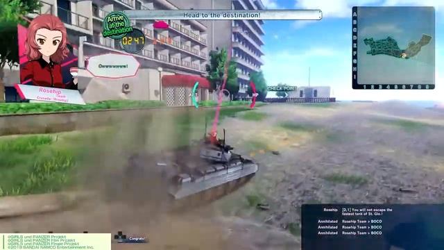 Girls und Panzer Dream Tank Match - Gameplay Walkthrough - Extra Match (Hard Mode) #13 смотреть онлайн