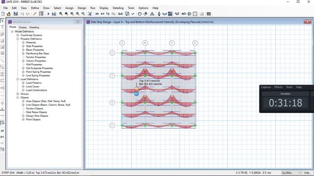RIBBED SLAB DESIGN USING SAFE смотреть онлайн