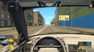 Играю в 3D инструктор по вождению // City car driver simulator