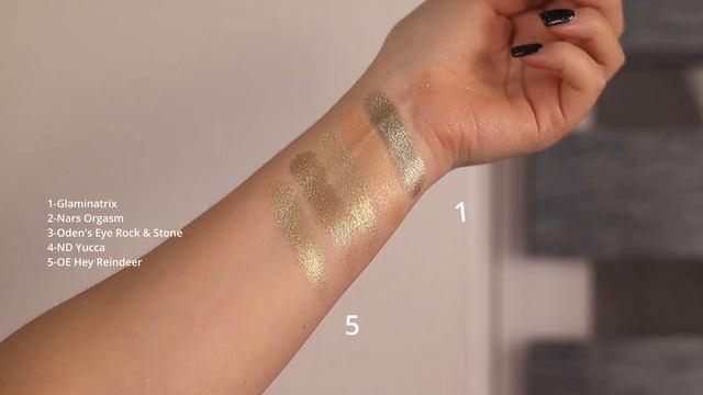 GLAMINATRIX COSMETICS FAIRY LIGHTS PALETTE REVIEW | COMPARISON SWATCHES AND 6 LOOKS