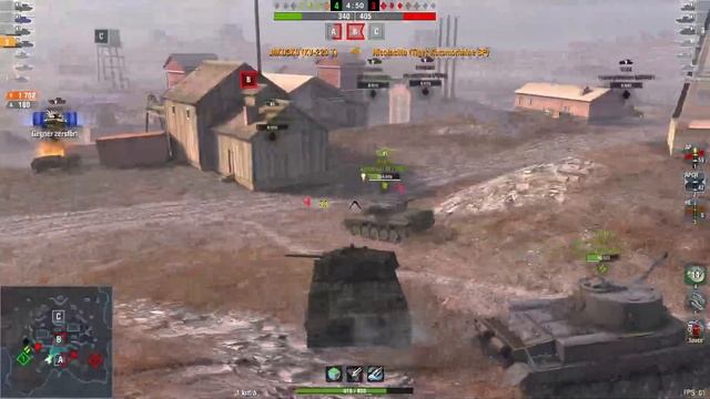 World of tanks blitz KV 220 Beta test, 2,2k dmg Ace tanker смотреть онлайн