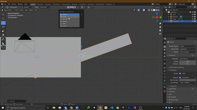 طريقة اضافة اشعة الضوء في بلندر | Blender Volumetric Lighting смотреть онлайн