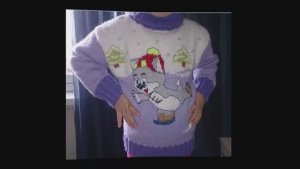 ВЯЗАНИЕ СПИЦАМИ! СВИТЕР С РИСУНКОМ КОТЁНКА. ЧАСТЬ №1. knitting