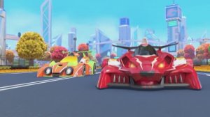 Джи-Джи Бонд: супергонщик - 5 сезон 7 серия - "Обгон"