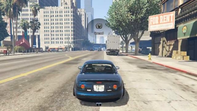 Mazda MX-5 driving in heavy traffic mod смотреть онлайн