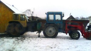 Купили трактор юмз-6