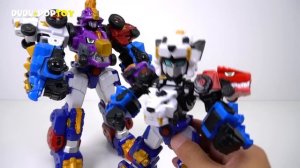 DinoCore S03 Mini Ultra D-Buster, D-Saber appeared! Cute dinosaur transformers! - DuDuPopTOY
