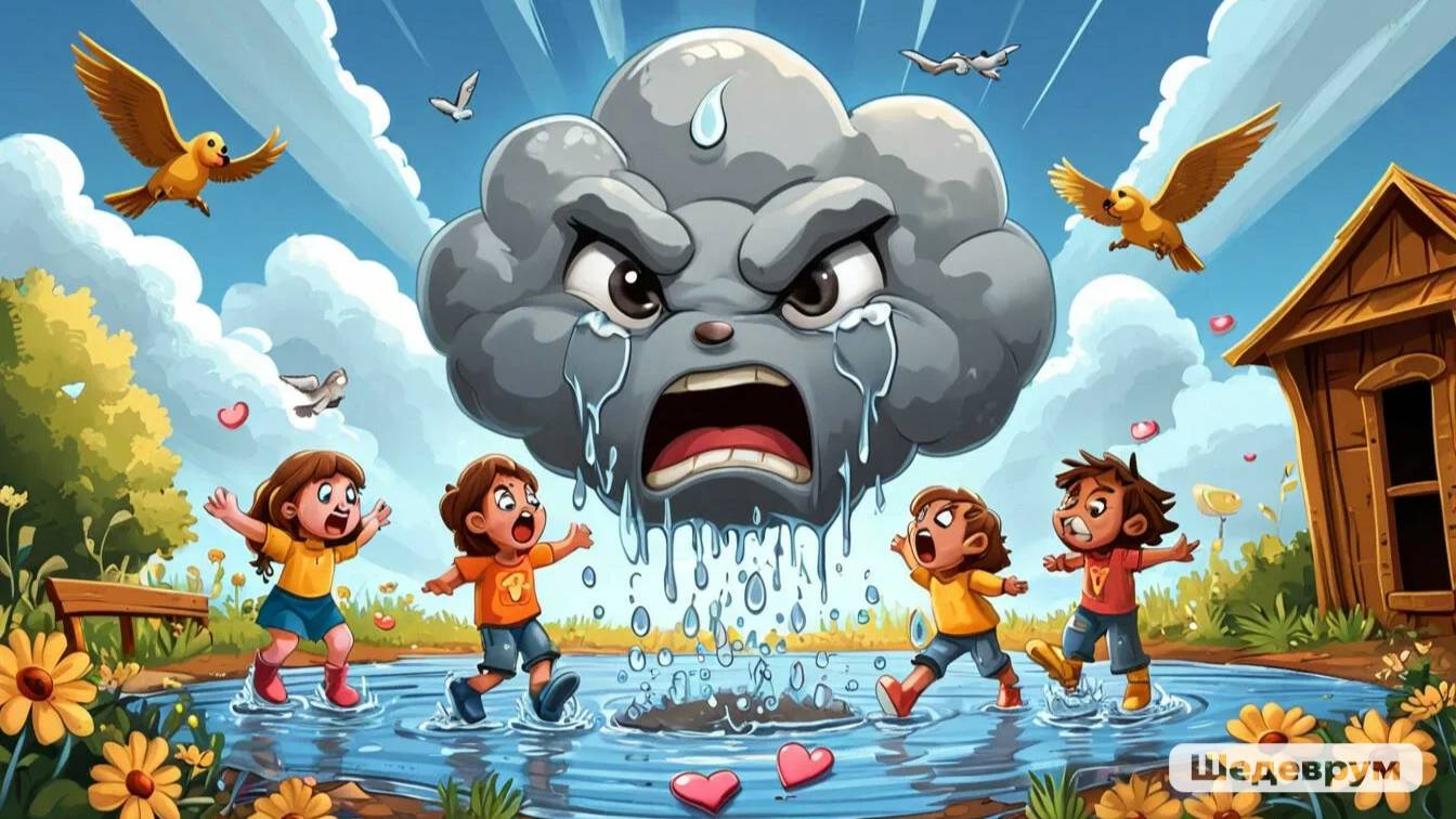 Злую тучку наказали||Детские песни про ВЕСНУ смотреть онлайн