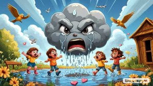 Злую тучку наказали||Детские песни про ВЕСНУ