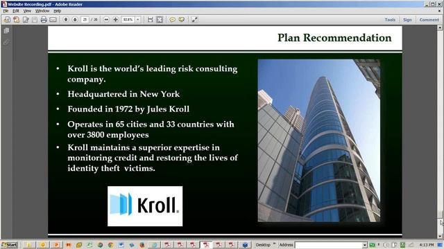 Kroll LegalShield IDT Identity Theft Product Training смотреть онлайн