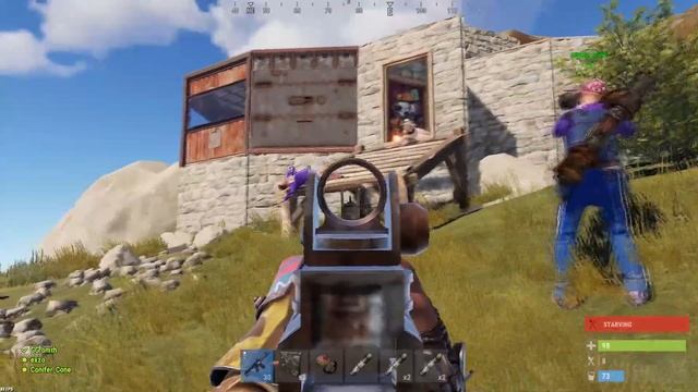 💣[Rust – Raid]💣– Мини-рейд в онлайне, пришел, убил, взорвал, забрал, ушел #PVP #RAID #GG смотреть онлайн