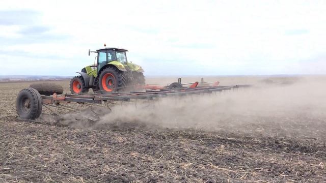 Демо показ трактора CLAAS Axion 820 в АО Щигровская МТС Курская область смотреть онлайн