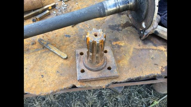 самодельная фреза  (MTZ 82)