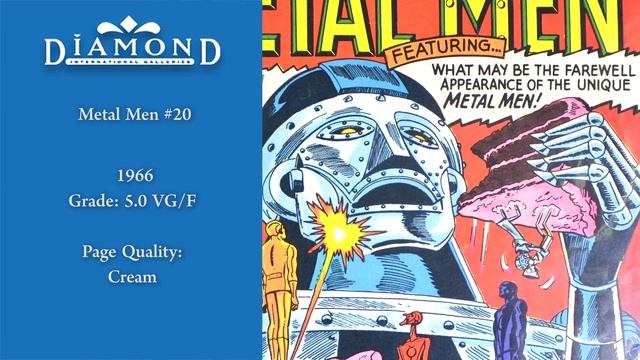Metal Men #20 Silver Age DC Comics 5 0 VG F 1966