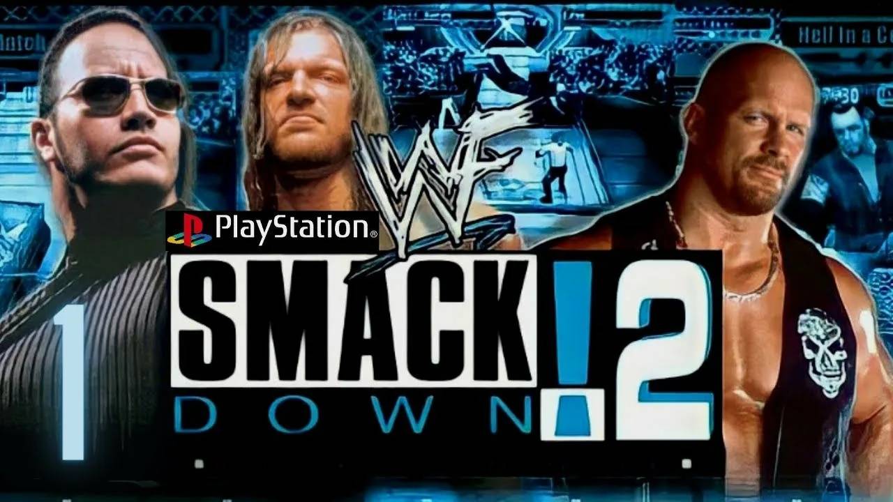 WWF Smackdown 2! Рестлинг на Сони Плейстешен.