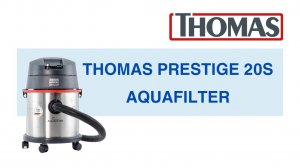 Thomas Prestige 20s Aquafilter - надежный моющий пылесос из Германии с большими резервуарами