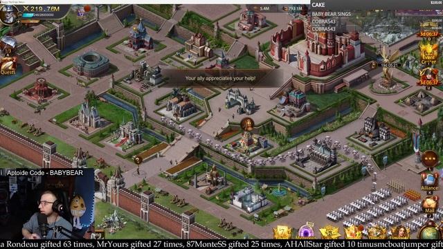 Evony - The King's Return - T1 Trap Build Progress - Building 100mil T1s Part 2 - 1590- смотреть онлайн