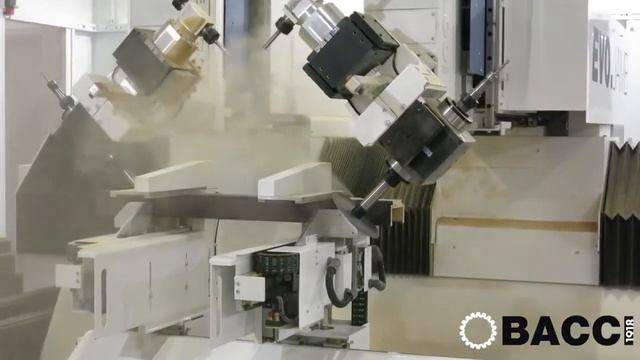 BACCI EVO JAMB Double heads CNC working center for doors & door frames смотреть онлайн