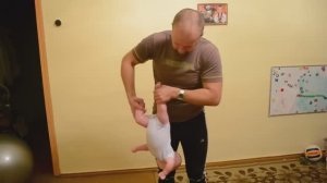 Динамическая  гимнастика для грудничков_3 месяца_с чего начать - обучающее видео