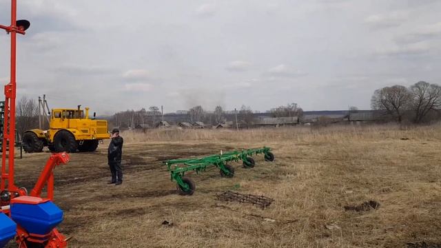 Получили новую сеялку и кун для Мтз смотреть онлайн